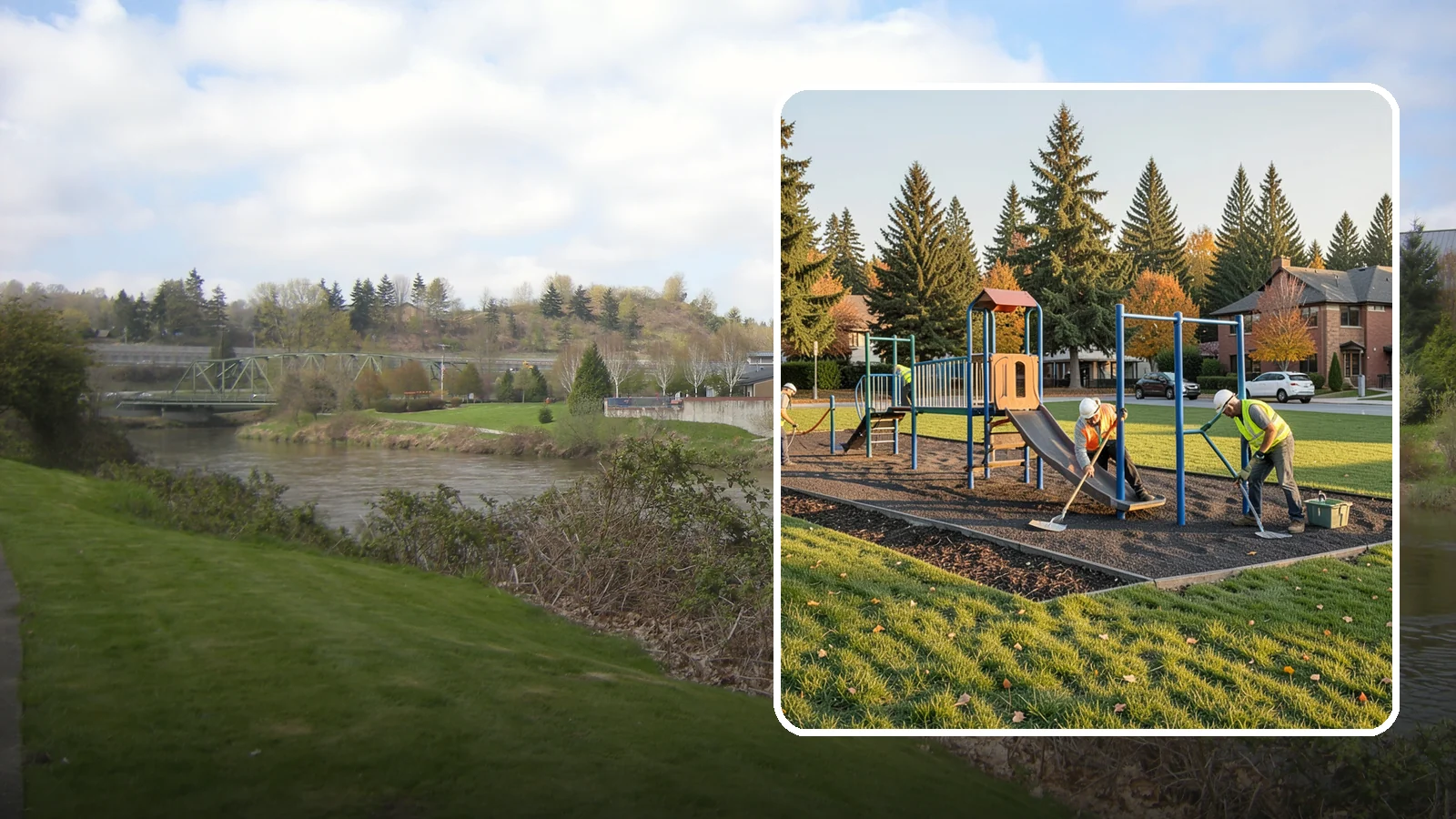 Playground Maintenance in Tukwila, King County, WA - Preventive upkeep of playground structures, surfacing, and hardware that keeps public play areas compliant and safe.