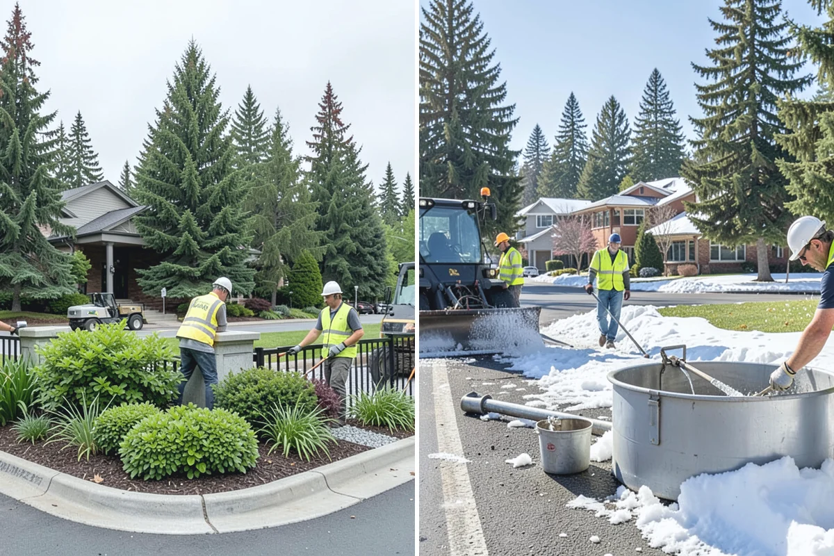 Playground Mulch Installation in Beaux Arts Village, King County, WA - Measure existing surfacing depth against required fall-height rating