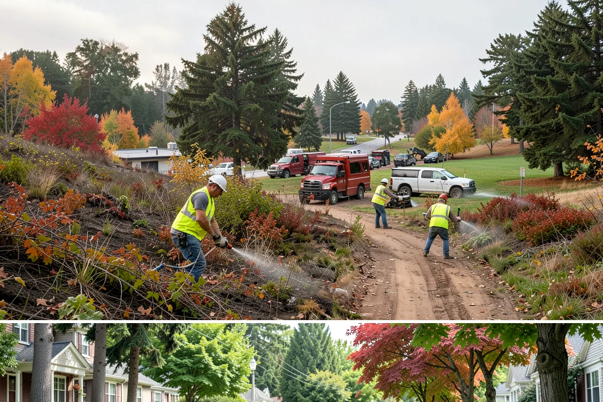 Playground Mulch Installation in Beaux Arts Village, King County, WA - Top-offs are ideal in spring before peak summer use and again in early fall after heavy-season displacement.