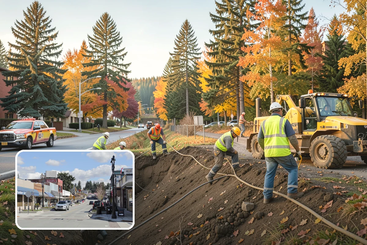 Playground Mulch Installation in Bothell, King County, WA - Restores certified fall-height protection under play equipment