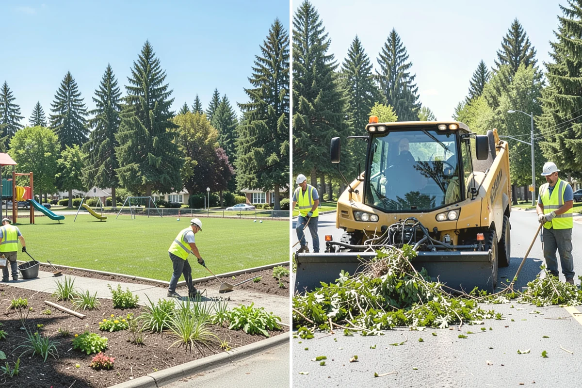 Playground Mulch Installation in Burien, King County, WA - Measure existing surfacing depth against required fall-height rating