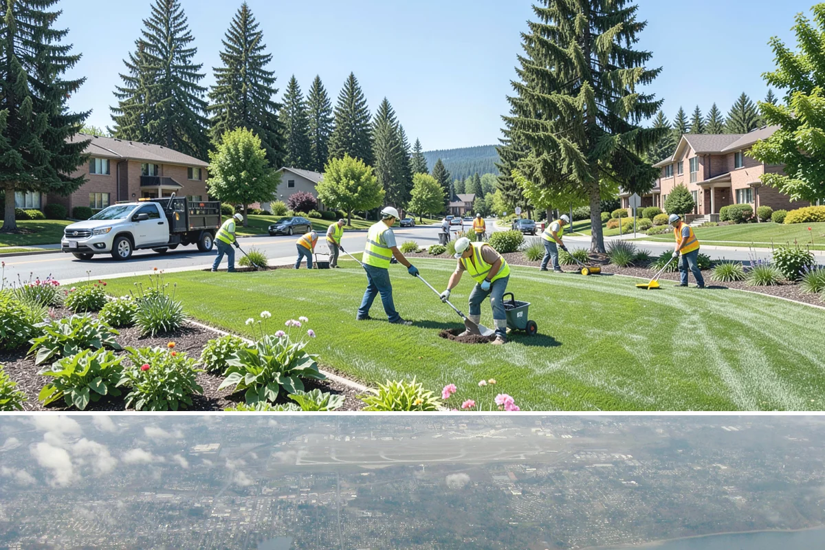 Playground Mulch Installation in Burien, King County, WA - Top-offs are ideal in spring before peak summer use and again in early fall after heavy-season displacement.