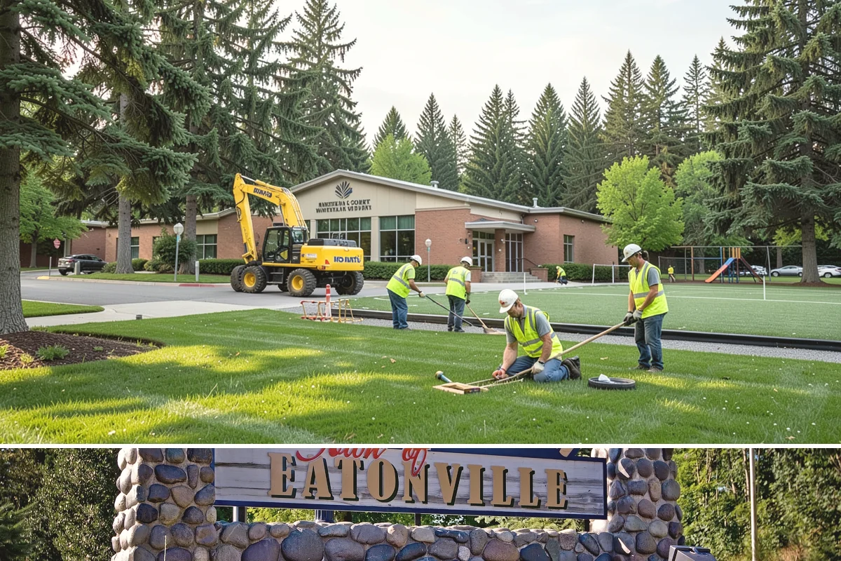 Playground Mulch Installation in Eatonville, Pierce County, WA - Top-offs are ideal in spring before peak summer use and again in early fall after heavy-season displacement.