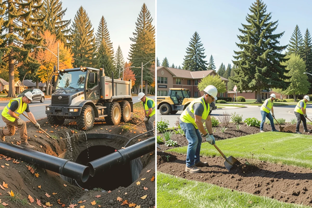 Playground Mulch Installation in Fife, Pierce County, WA - Measure existing surfacing depth against required fall-height rating