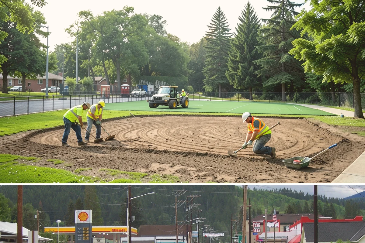 Playground Mulch Installation in Granite Falls, Snohomish County, WA - Top-offs are ideal in spring before peak summer use and again in early fall after heavy-season displacement.