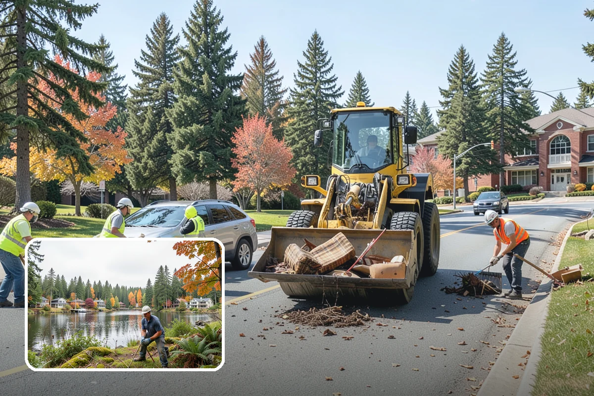 Playground Mulch Installation in La Conner, Skagit County, WA - Restores certified fall-height protection under play equipment