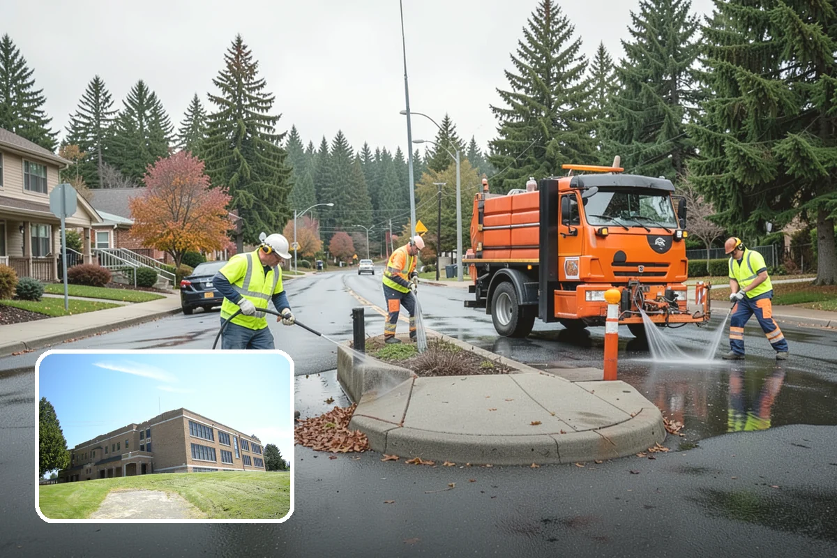 Playground Mulch Installation in Maple Valley, King County, WA - Restores certified fall-height protection under play equipment