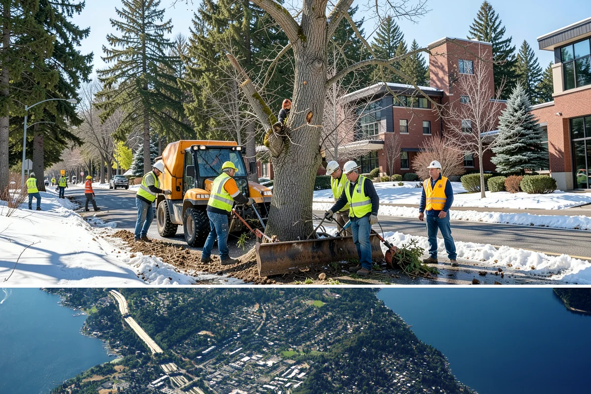 Playground Mulch Installation in Mercer Island, King County, WA - Top-offs are ideal in spring before peak summer use and again in early fall after heavy-season displacement.