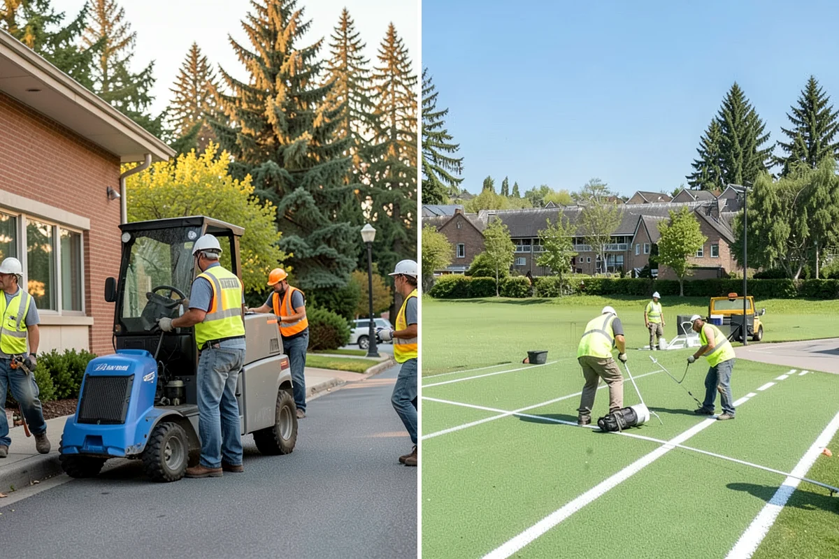 Playground Mulch Installation in Snoqualmie, King County, WA - Measure existing surfacing depth against required fall-height rating