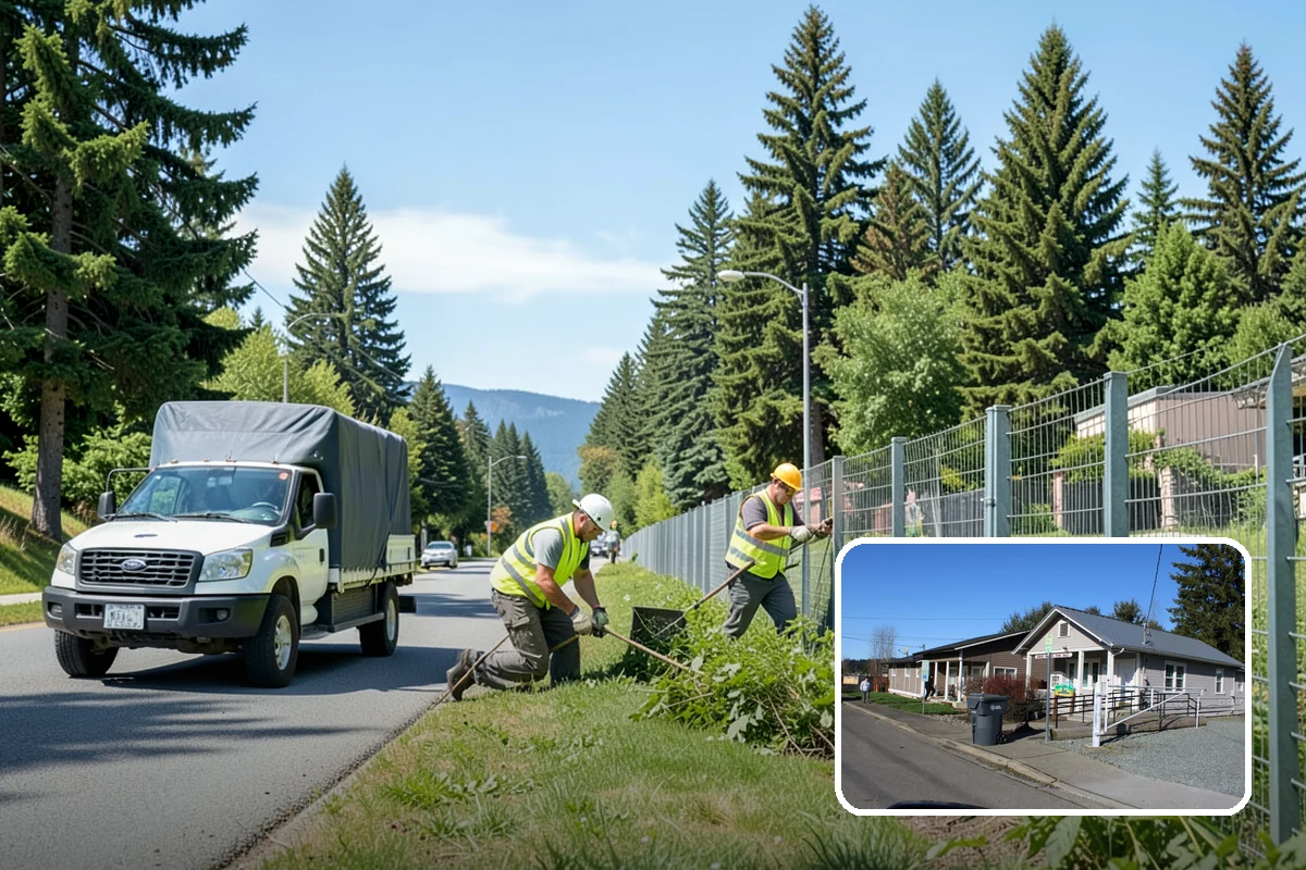 Playground Mulch Installation in South Prairie, Pierce County, WA - Restores certified fall-height protection under play equipment