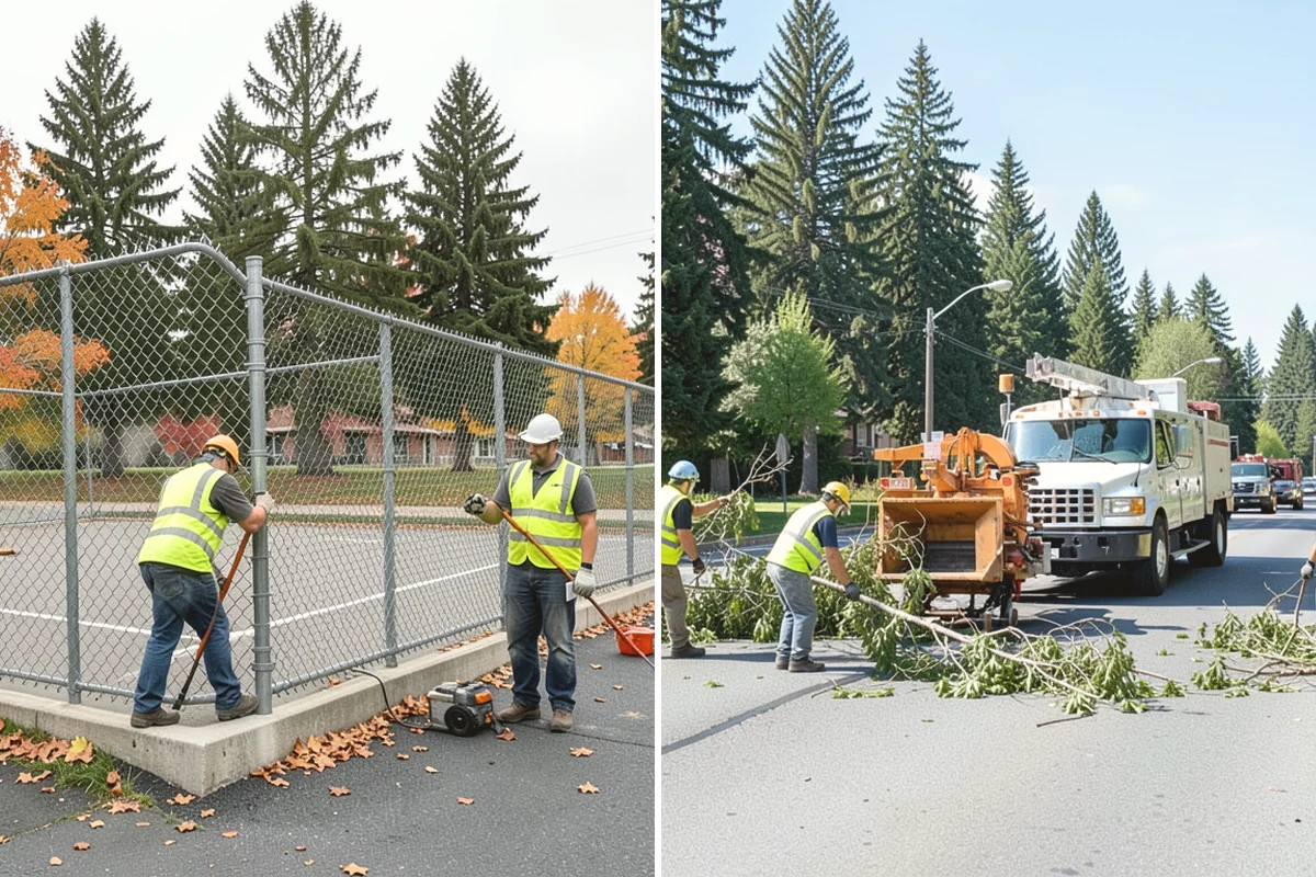 Playground Mulch Installation in Tacoma, Pierce County, WA - Measure existing surfacing depth against required fall-height rating