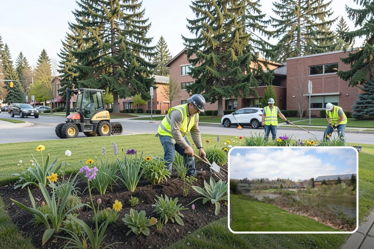Playground Mulch Installation in Tukwila, King County, WA - Restores certified fall-height protection under play equipment