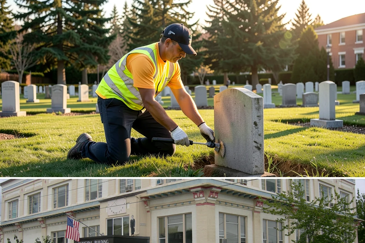 Playground Surface Repair in Anacortes, Skagit County, WA - Poured-in-place work is best scheduled in the dry summer months, while wood fiber replenishment can occur nearly year-round.