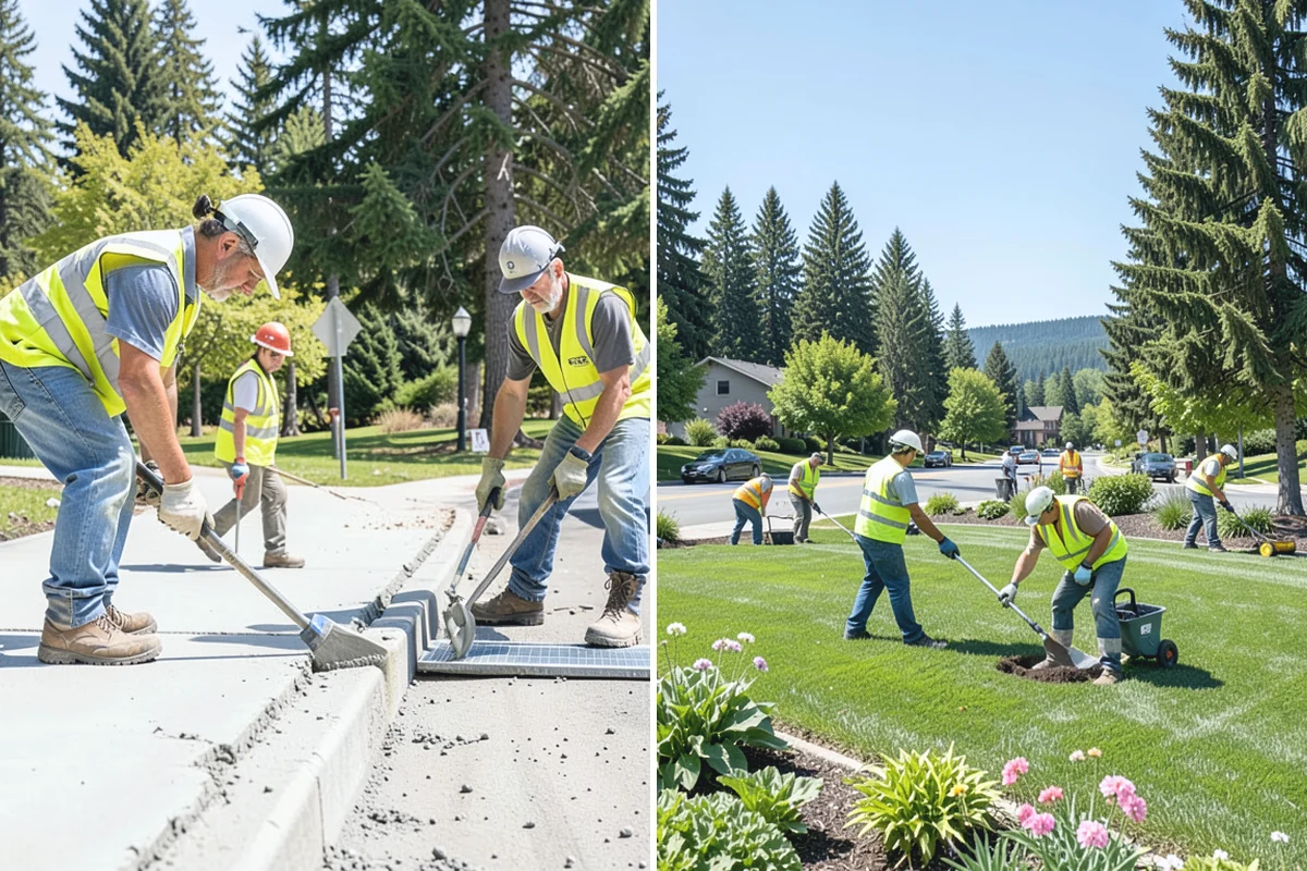 Playground Surface Repair in Bonney Lake, Pierce County, WA - Inspect surfacing to identify worn, displaced, or damaged areas