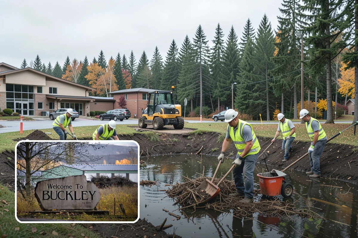 Playground Surface Repair in Buckley, Pierce County, WA - Restored impact protection that lowers injury risk and liability