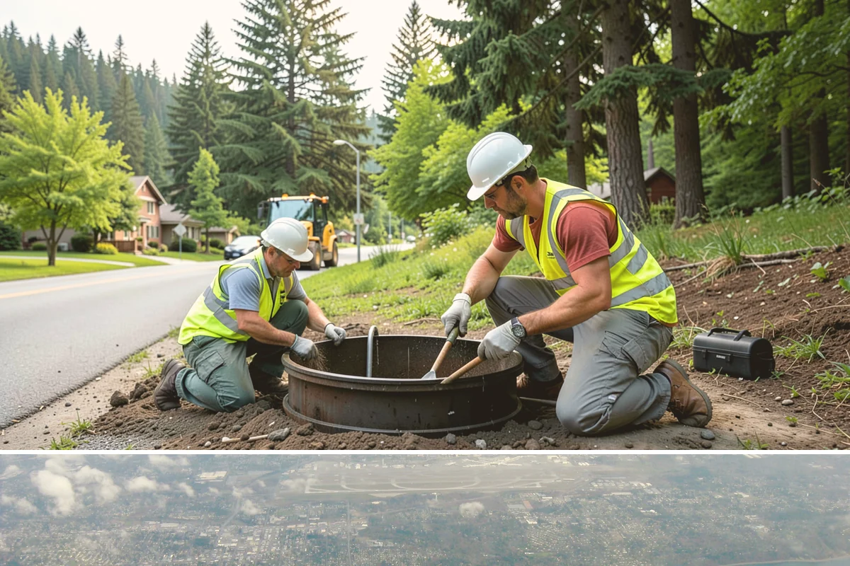 Playground Surface Repair in Burien, King County, WA - Poured-in-place work is best scheduled in the dry summer months, while wood fiber replenishment can occur nearly year-round.