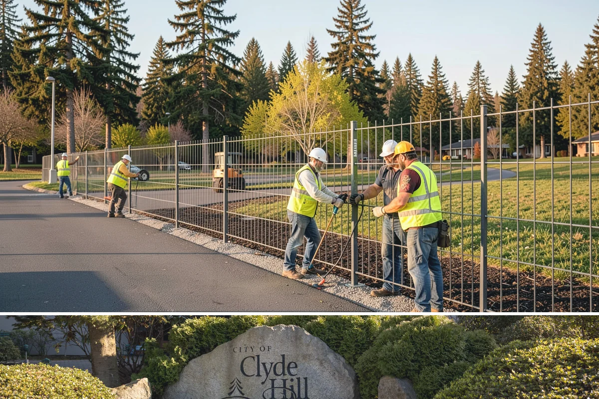 Playground Surface Repair in Clyde Hill, King County, WA - Poured-in-place work is best scheduled in the dry summer months, while wood fiber replenishment can occur nearly year-round.