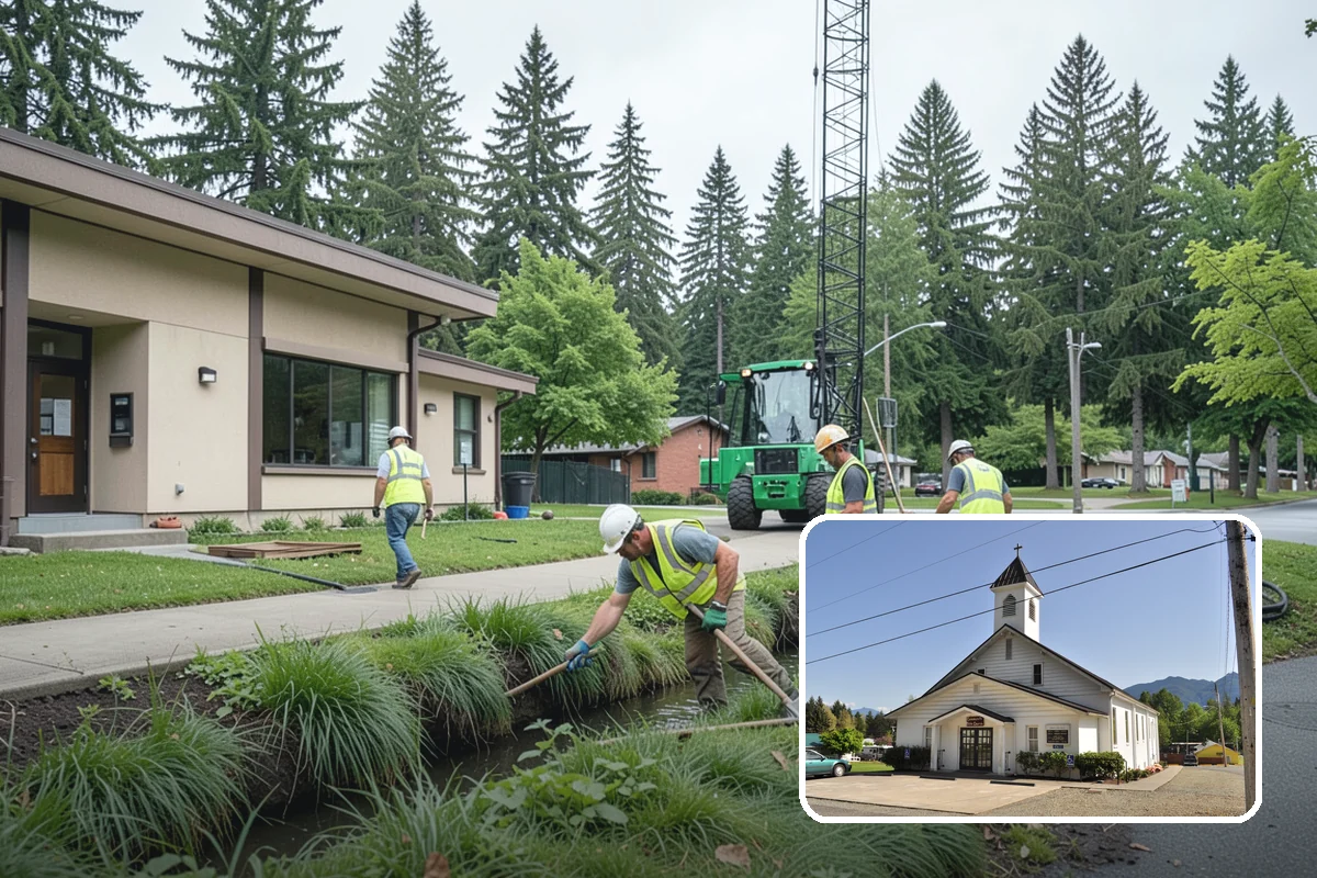 Playground Surface Repair in Concrete, Skagit County, WA - Restored impact protection that lowers injury risk and liability