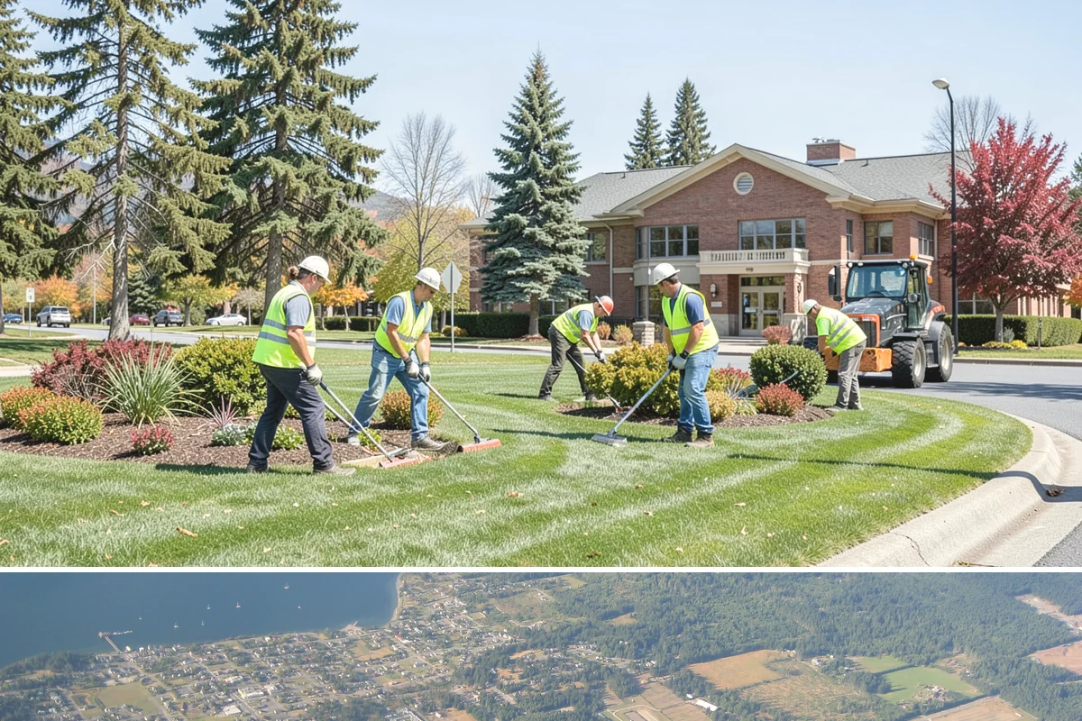 Playground Surface Repair in Coupeville, Island County, WA - Poured-in-place work is best scheduled in the dry summer months, while wood fiber replenishment can occur nearly year-round.