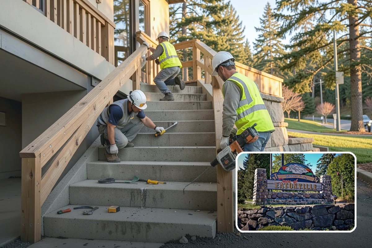 Playground Surface Repair in Eatonville, Pierce County, WA - Restored impact protection that lowers injury risk and liability