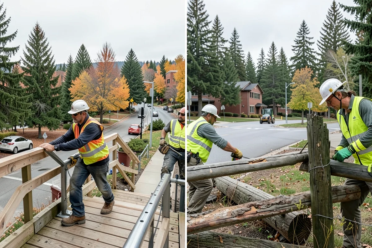 Playground Surface Repair in Everett, Snohomish County, WA - Inspect surfacing to identify worn, displaced, or damaged areas