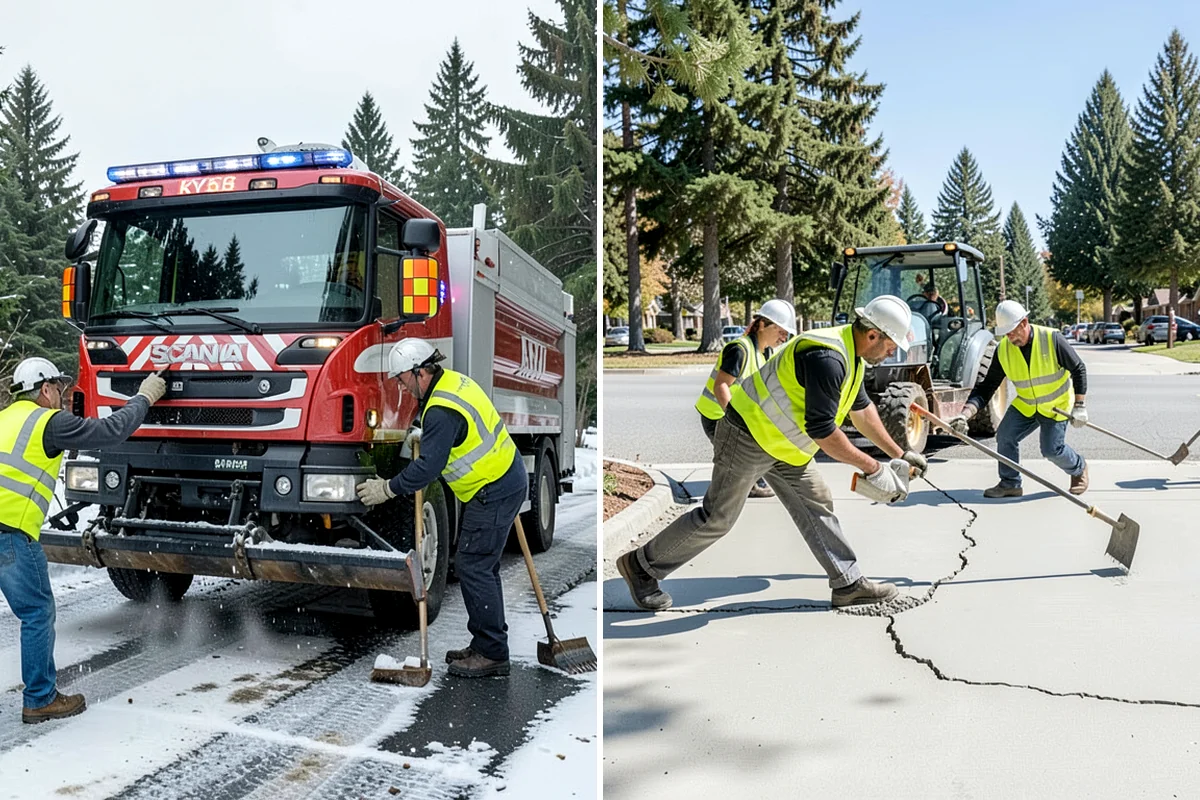Playground Surface Repair in Federal Way, King County, WA - Inspect surfacing to identify worn, displaced, or damaged areas