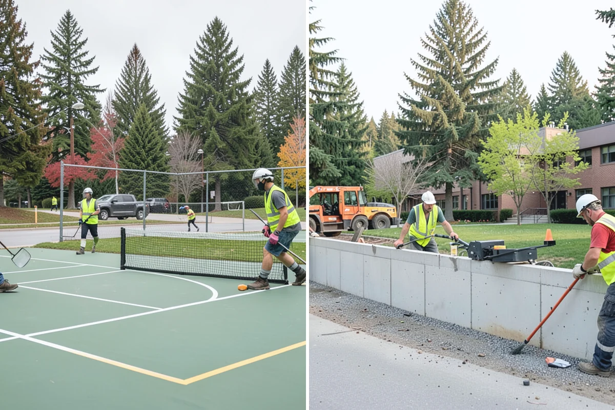 Playground Surface Repair in Granite Falls, Snohomish County, WA - Inspect surfacing to identify worn, displaced, or damaged areas