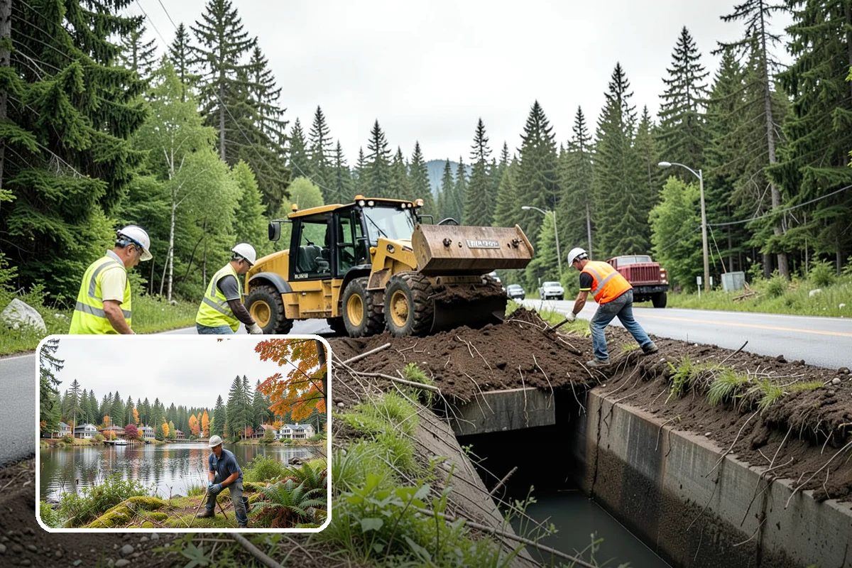 Playground Surface Repair in La Conner, Skagit County, WA - Restored impact protection that lowers injury risk and liability