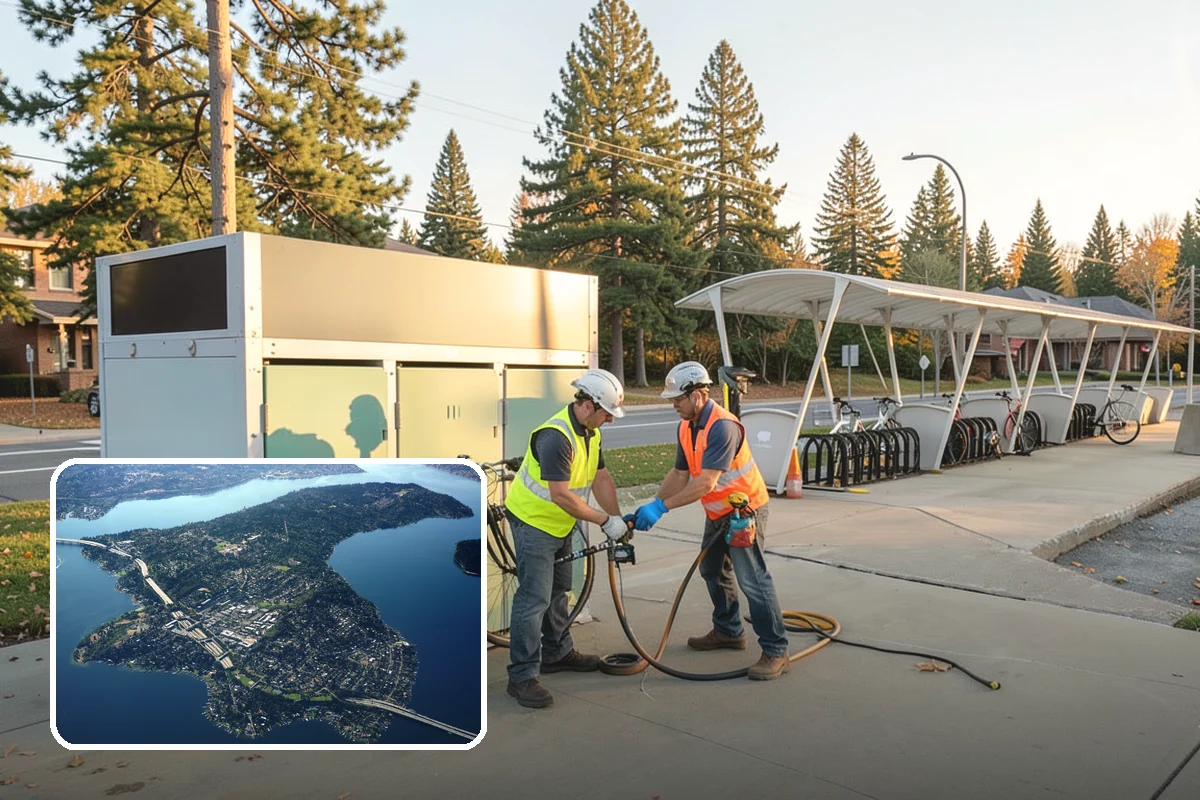 Playground Surface Repair in Mercer Island, King County, WA - Restored impact protection that lowers injury risk and liability