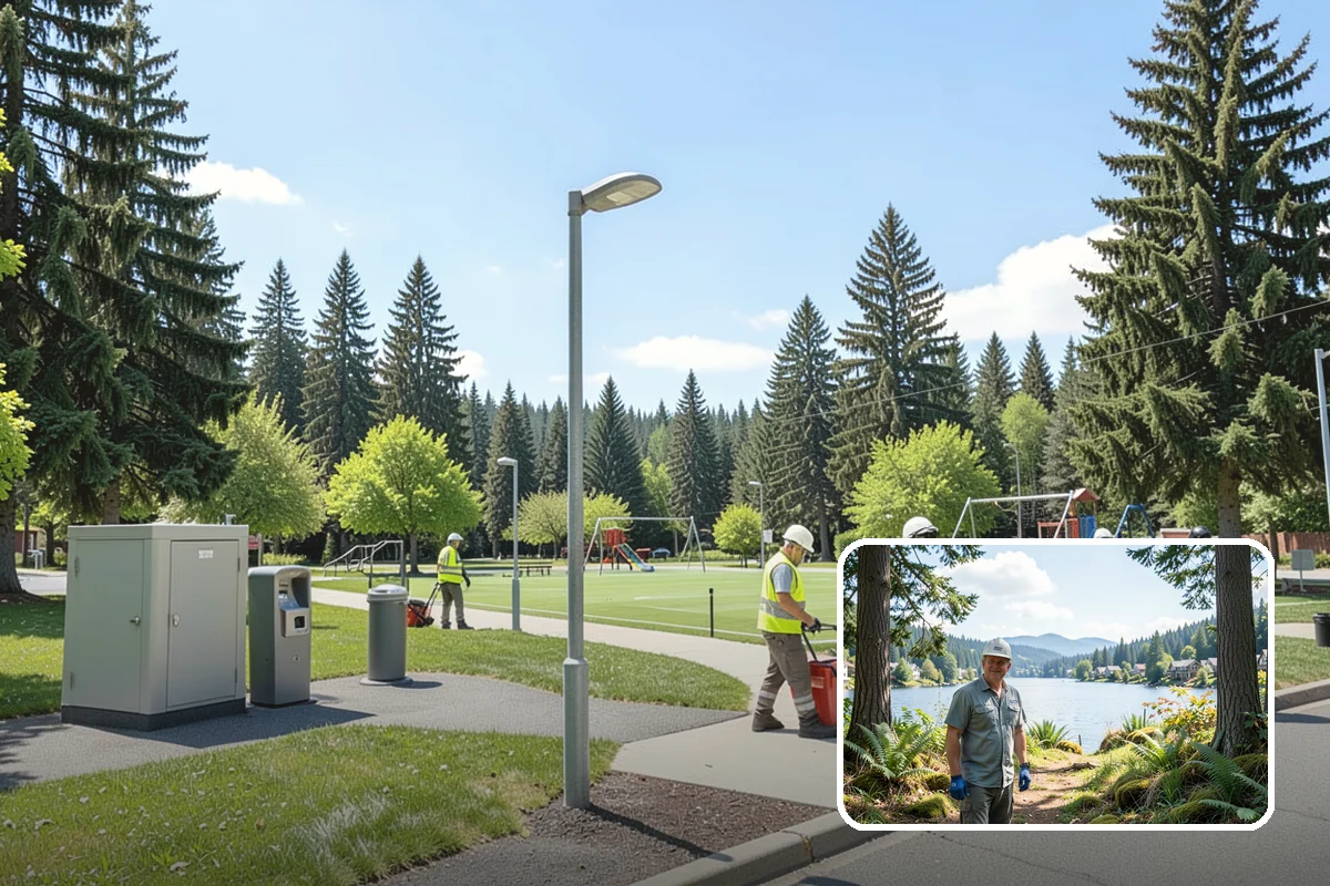 Playground Surface Repair in Milton, King County, WA - Restored impact protection that lowers injury risk and liability