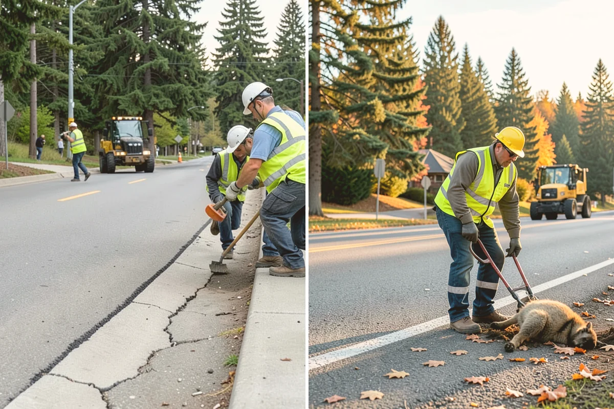 Playground Surface Repair in Milton, King County, WA - Inspect surfacing to identify worn, displaced, or damaged areas