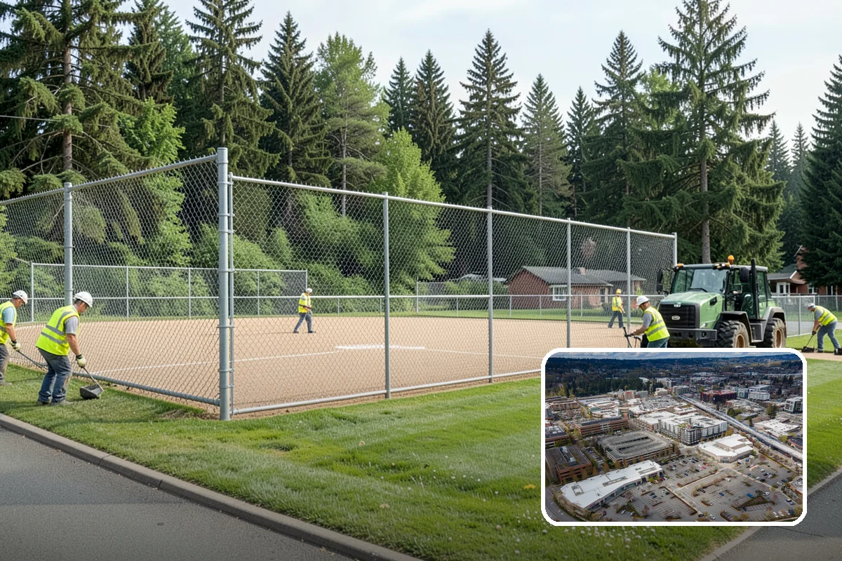 Playground Surface Repair in Redmond, King County, WA - Restored impact protection that lowers injury risk and liability