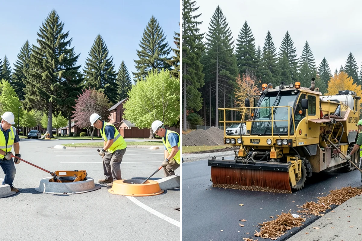 Playground Surface Repair in Shoreline, King County, WA - Inspect surfacing to identify worn, displaced, or damaged areas
