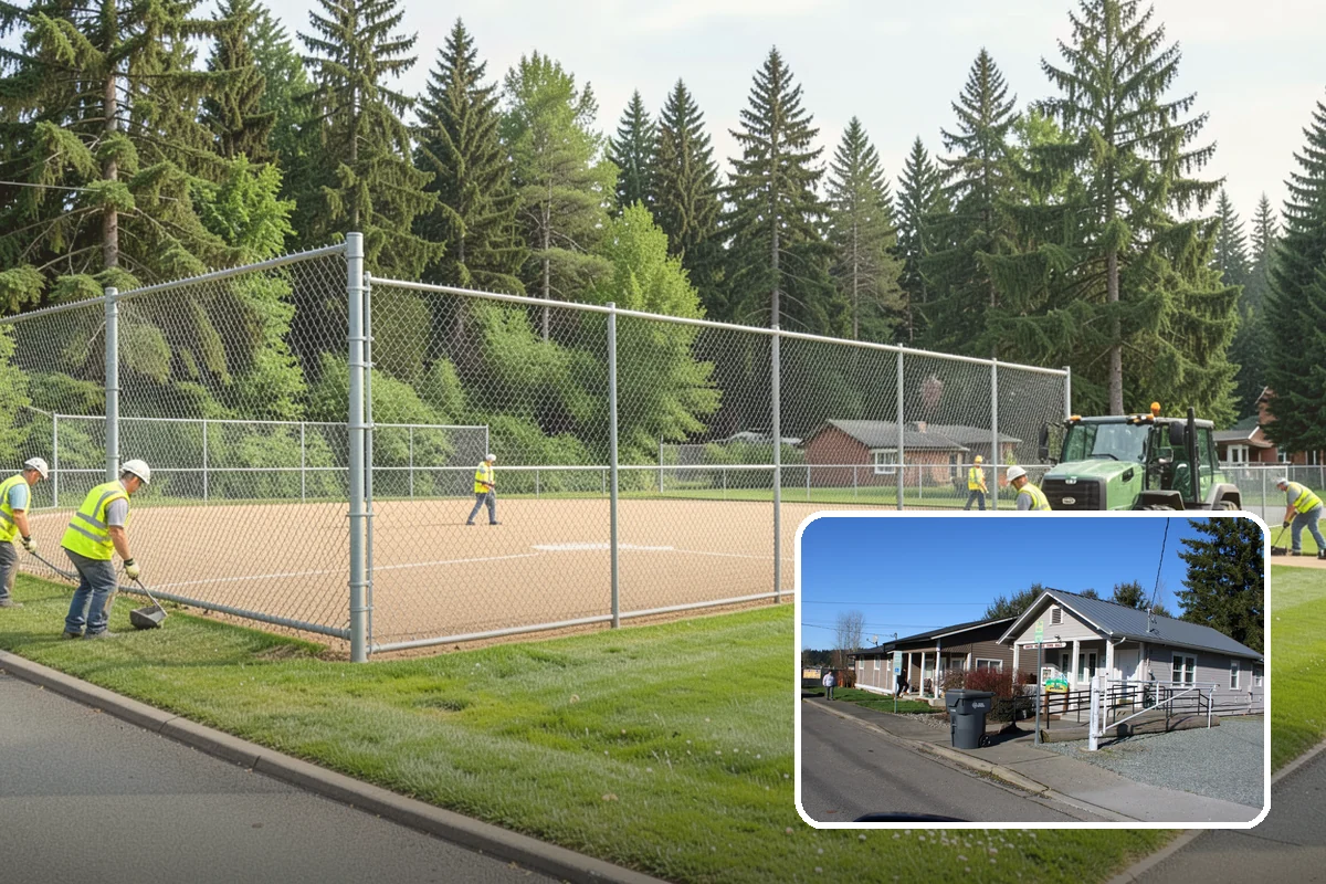 Playground Surface Repair in South Prairie, Pierce County, WA - Restored impact protection that lowers injury risk and liability
