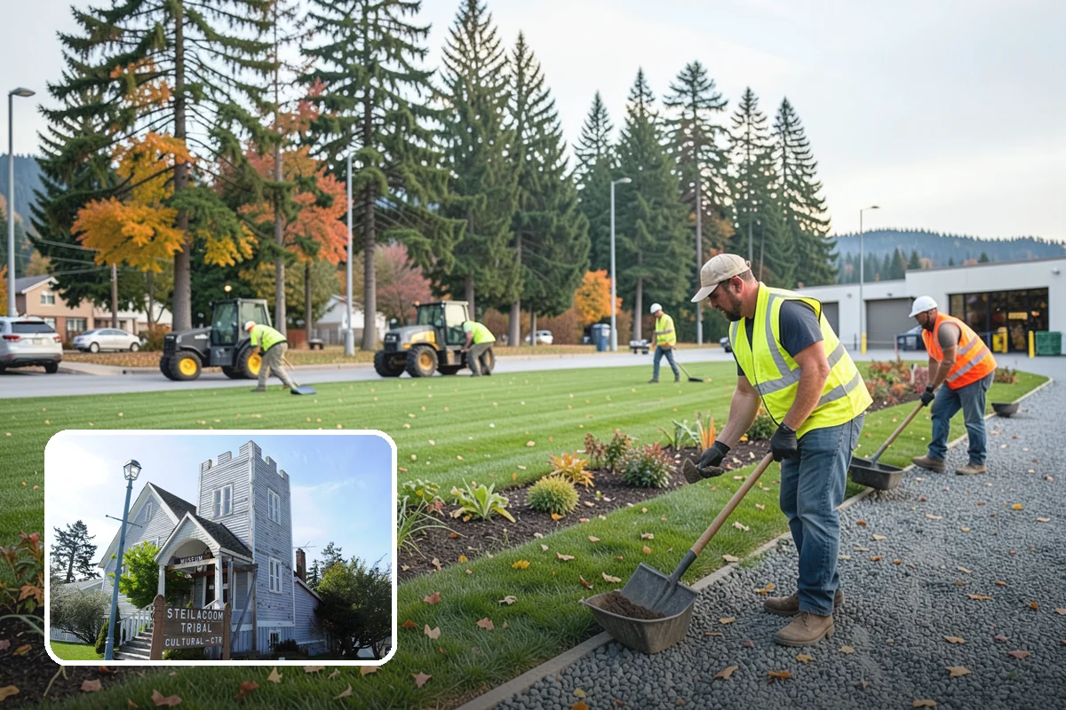 Playground Surface Repair in Steilacoom, Pierce County, WA - Restored impact protection that lowers injury risk and liability