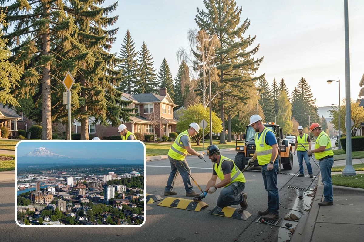 Playground Surface Repair in Tacoma, Pierce County, WA - Restored impact protection that lowers injury risk and liability
