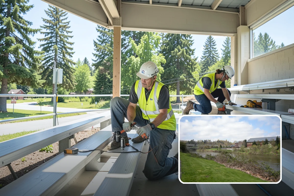 Playground Surface Repair in Tukwila, King County, WA - Restored impact protection that lowers injury risk and liability
