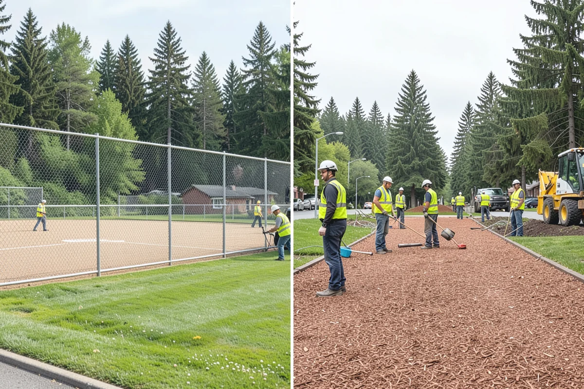 Playground Surfacing in Bonney Lake, Pierce County, WA - Evaluate existing surfacing condition and accessibility gaps