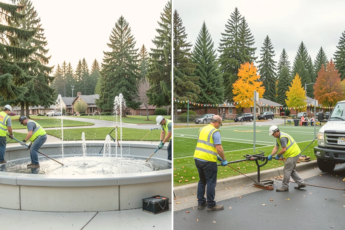 Playground Surfacing in Bothell, King County, WA - Evaluate existing surfacing condition and accessibility gaps