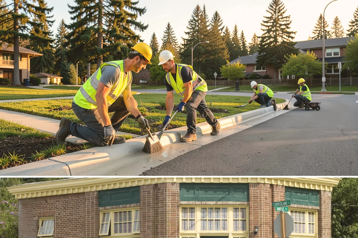 Playground Surfacing in Hamilton, Skagit County, WA - Installation and curing are best scheduled during warm, dry summer weather to ensure proper adhesion and set.