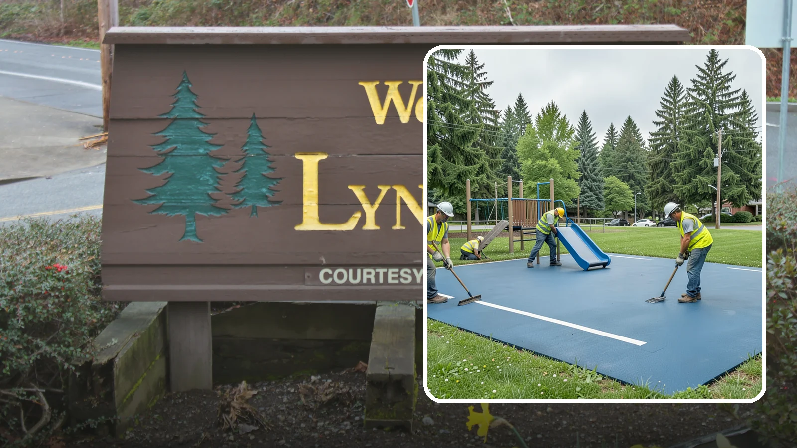 Playground Surfacing in Lynnwood, Snohomish County, WA - Installation and repair of poured-in-place and safety surfacing systems for accessible public play areas.