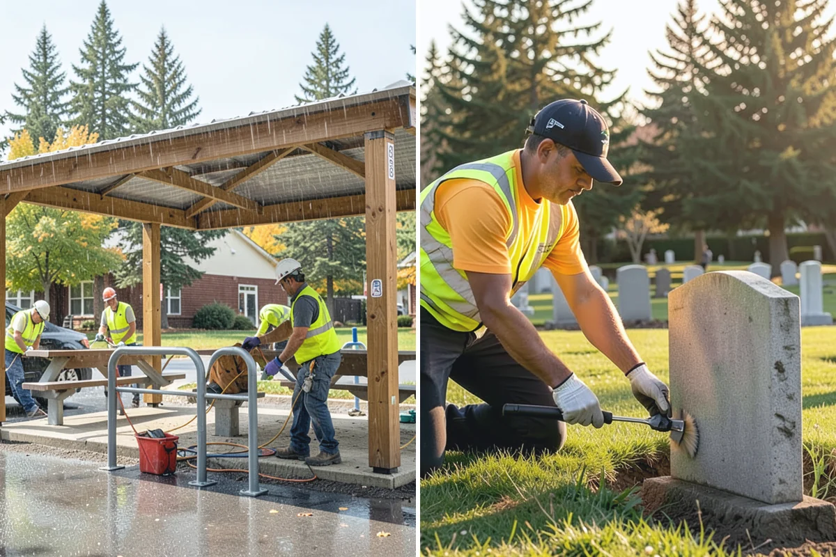 Playground Surfacing in Marysville, Snohomish County, WA - Evaluate existing surfacing condition and accessibility gaps