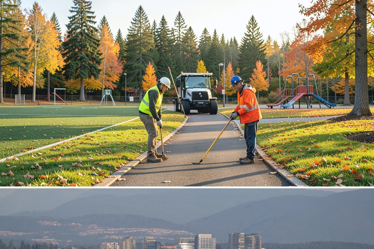 Playground Surfacing in Medina, King County, WA - Installation and curing are best scheduled during warm, dry summer weather to ensure proper adhesion and set.