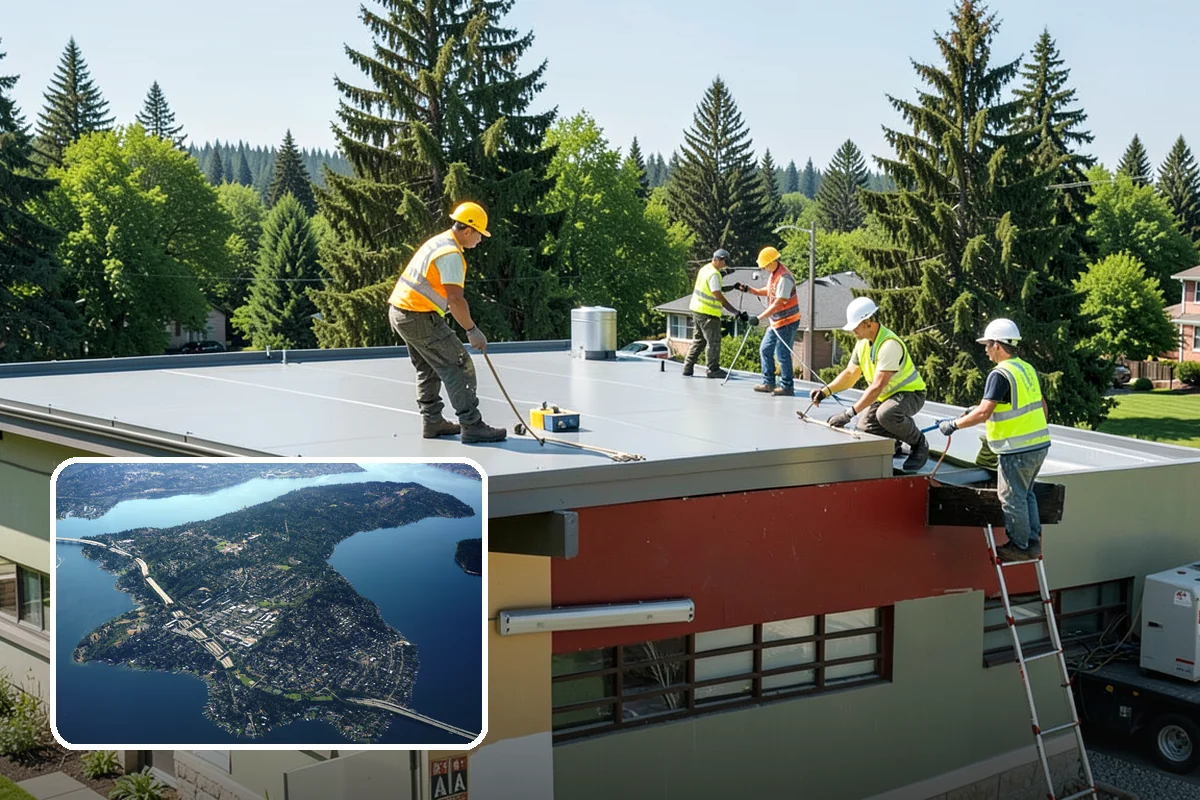 Playground Surfacing in Mercer Island, King County, WA - Provides consistent, ADA-accessible fall protection
