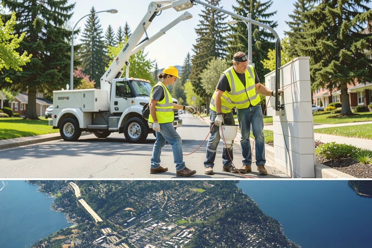 Playground Surfacing in Mercer Island, King County, WA - Installation and curing are best scheduled during warm, dry summer weather to ensure proper adhesion and set.