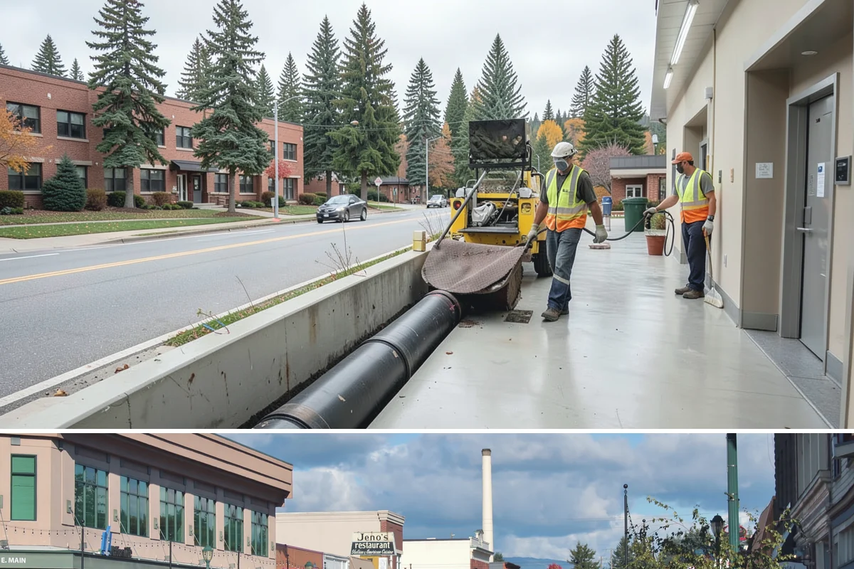 Playground Surfacing in Monroe, Snohomish County, WA - Installation and curing are best scheduled during warm, dry summer weather to ensure proper adhesion and set.