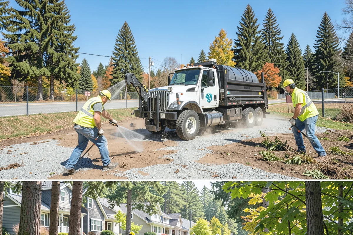 Playground Surfacing in Normandy Park, King County, WA - Installation and curing are best scheduled during warm, dry summer weather to ensure proper adhesion and set.