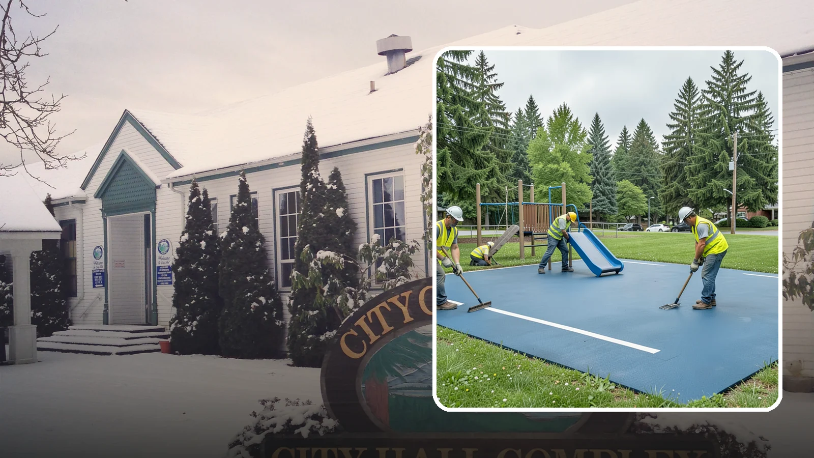 Playground Surfacing in Pacific, King County, WA - Installation and repair of poured-in-place and safety surfacing systems for accessible public play areas.