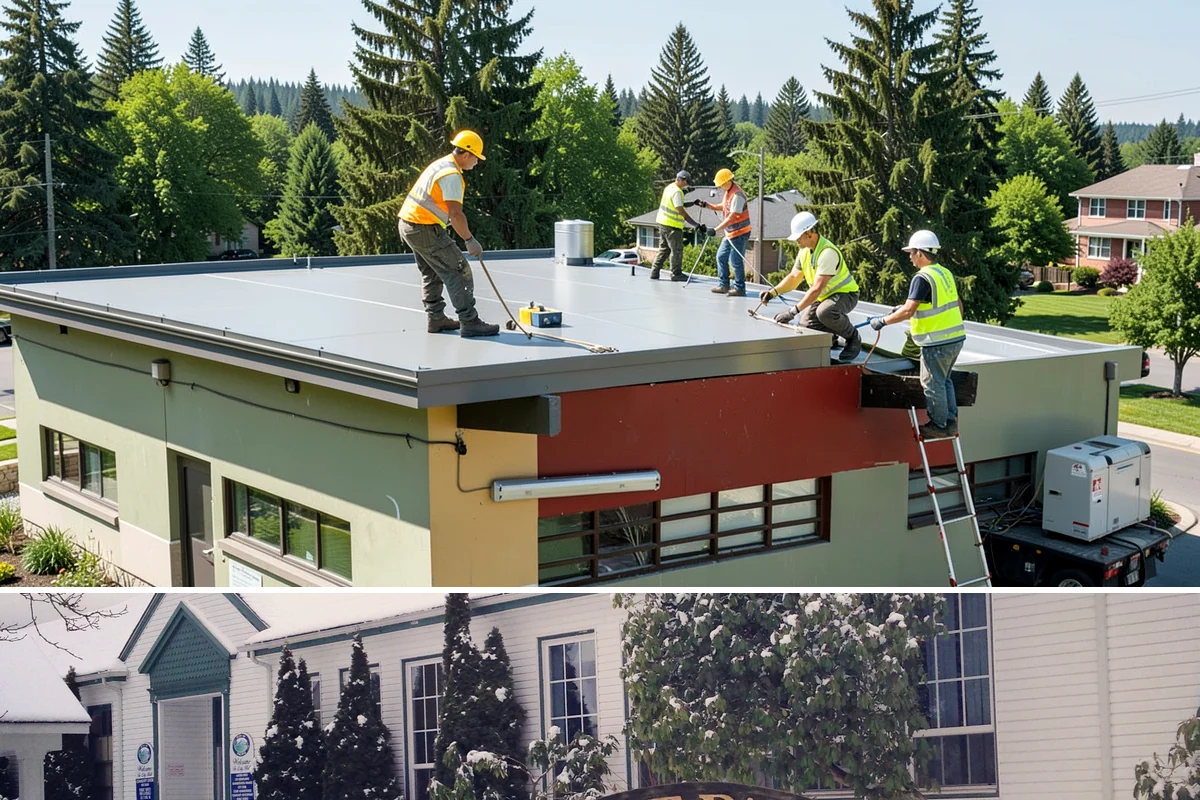Playground Surfacing in Pacific, King County, WA - Installation and curing are best scheduled during warm, dry summer weather to ensure proper adhesion and set.