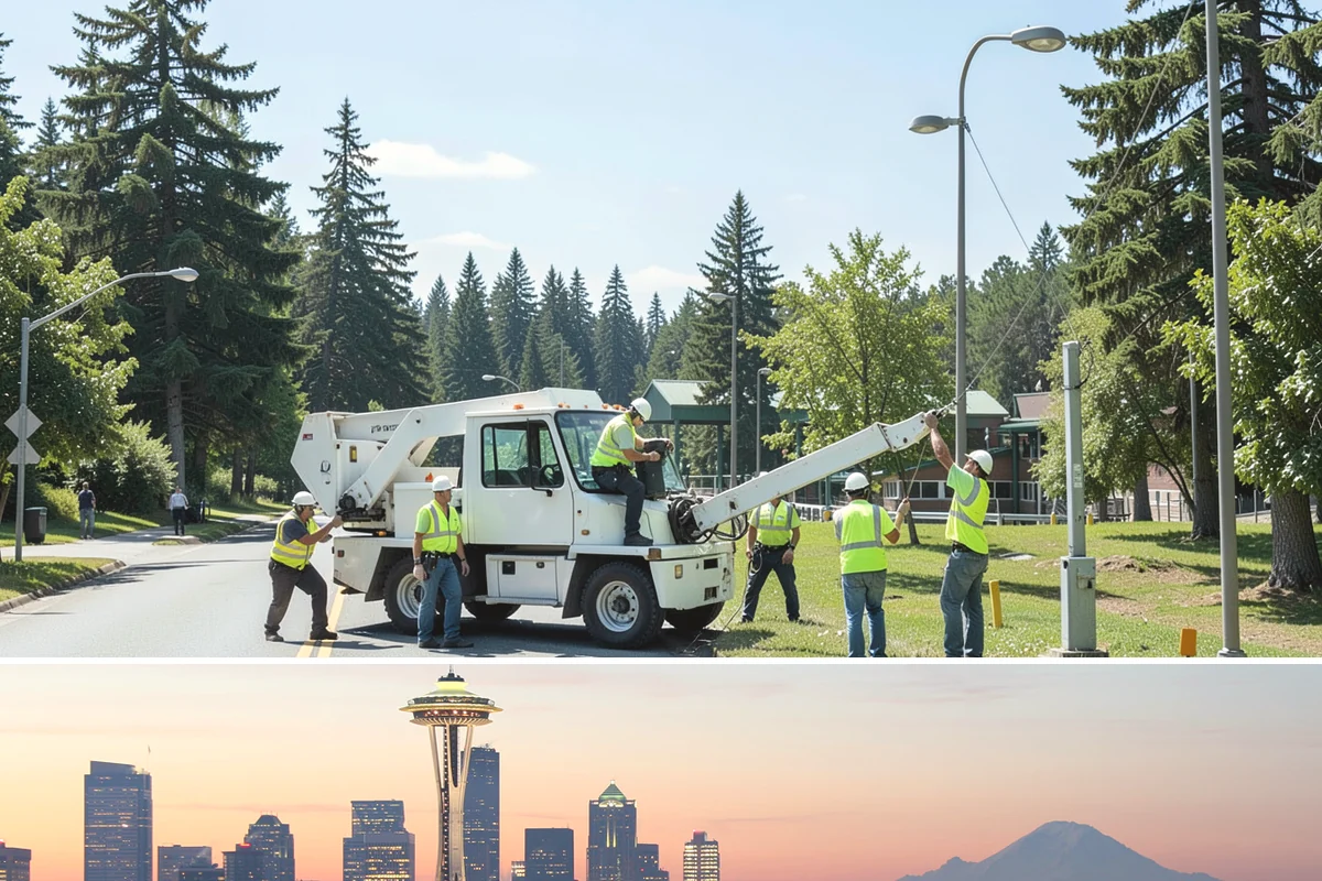 Playground Surfacing in Seattle, King County, WA - Installation and curing are best scheduled during warm, dry summer weather to ensure proper adhesion and set.